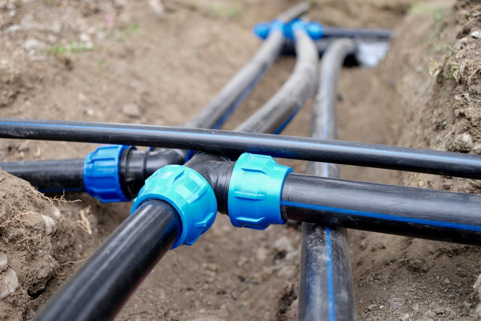 Water pipes for drip irrigation